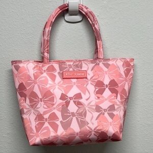 🔹️Betsey Johnson🔹️ Pink Bow  Insulate Lunch Tote